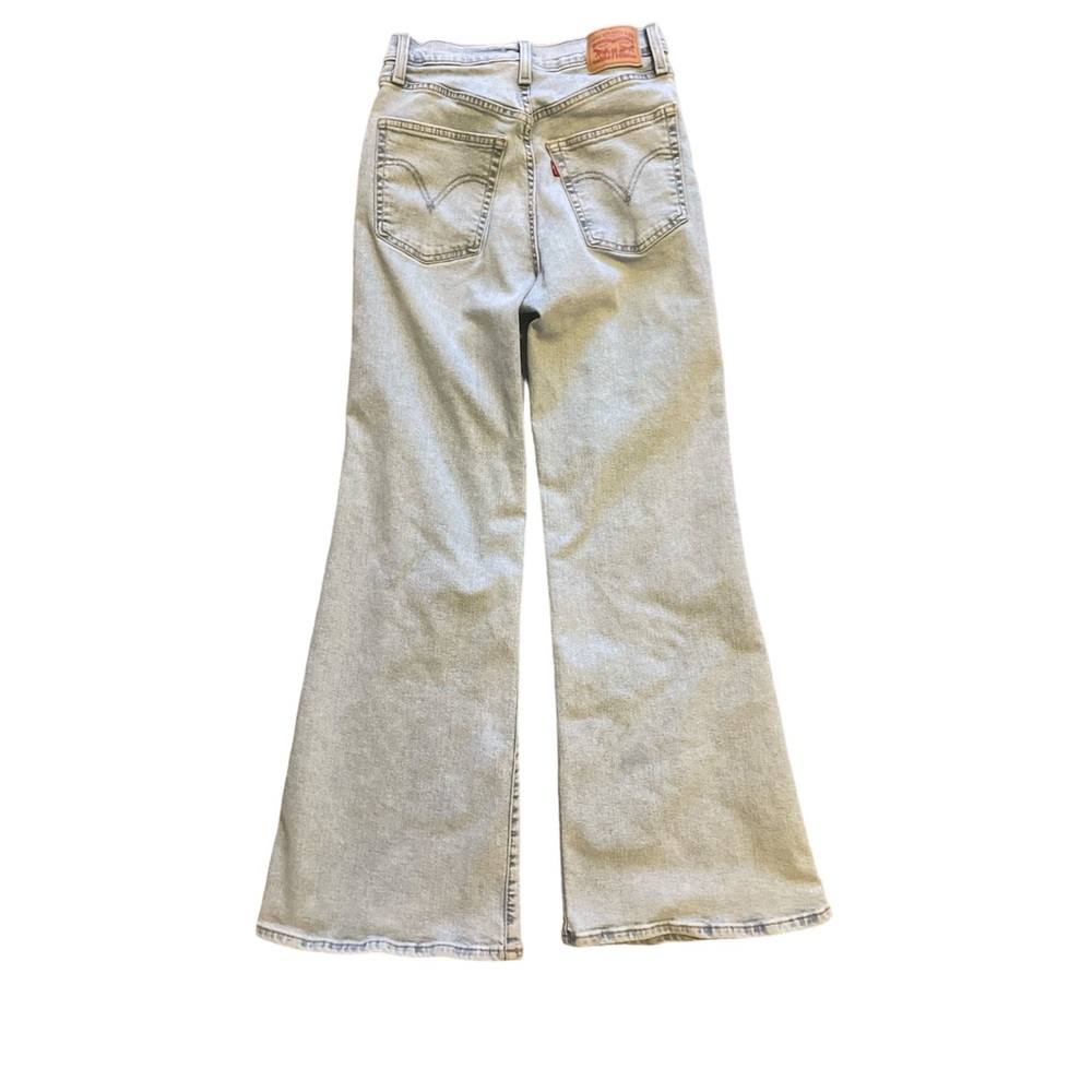 Levi’s ribcage bell bottom jeans